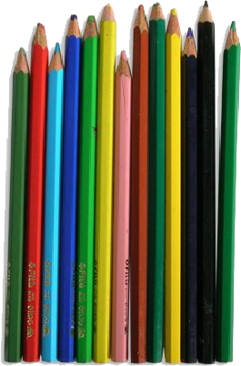 Colorful pencil illustration